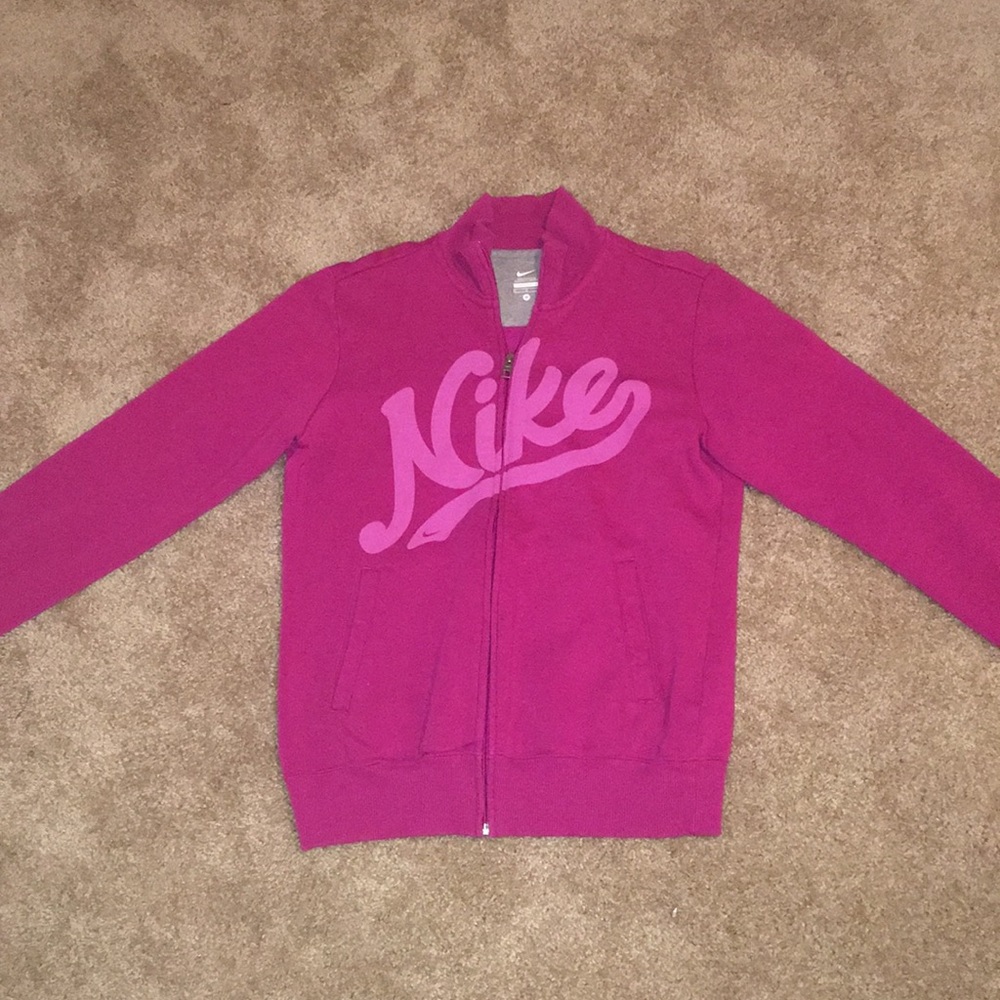 Pink Nike sweater